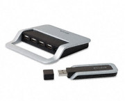 Cable-Free USB Hub, Up to 480MBps for USB 2.0 Devices
