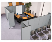 GreatDivide Wall System Fabric Add-On Panel, 64w x 3d x 96h, Gray