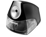 Compact Desktop Electric Pencil Sharpener, Black