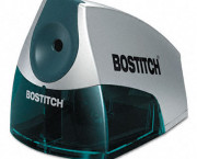 Compact Desktop Electric Pencil Sharpener, Blue