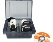 QL Label Printer Get Inspired Starter Kit, 3 Rolls, Template CD, Storage Case