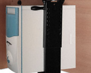 Universal CPU Holder, 9-1/8w x 14-1/8d x 22-5/8h, Black