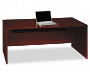 Quantum Series Desk Shell, 71-3/8w x 29-1/4d x 30h, Harvest Cherry