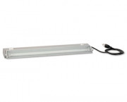 15W Fluorescent Light Pack for Hutches, 23-1/2w x 3-1/2d x 1-3/4h, Pewter Finish