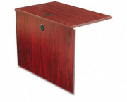 BL Laminate Series Bridge, 36w x 24d x 29h, Mahogany