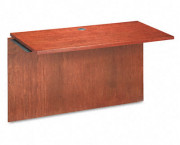 BW Veneer Series Bridge, 48w x 24d x 29h, Bourbon Cherry