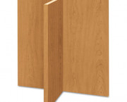 Conference Table X-Base, 36w x 36d x 28h, Harvest