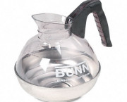 12-Cup Coffee Carafe for Pour-O-Matic Bunn Coffee Makers, Black Handle
