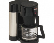 10-Cup Professional Home Coffee Brewer, Stainless Steel, Black