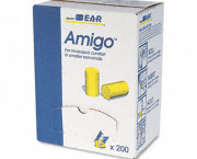Classic Small Ear Plugs in Pillow Paks, PVC Foam, Yellow, 200 Pairs/Box
