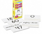 Flash Cards, Numbers 0-100, 3w x 6h, 104/Pack