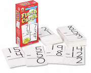 Flash Cards, Subtraction Facts 0-12, 3w x 6h, 94/Pack