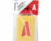 Painting Stencil Set, A-Z Set/0-9, Manila, 35/Set