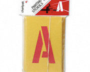 Painting Stencil Set, A-Z Set/0-9, Manila, 35/Set