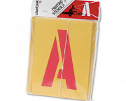 Painting Stencil Set, A-Z Set/0-9, Manila, 35/Set