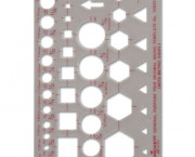 Templates, Geometric Shapes/Symbols, 3 1/2