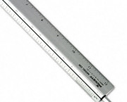 Adjustable Triangular Scale Aluminum Architects Ruler, 12