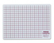 Self-Healing Cutting Mat, 8 1/2 x 12, White Translucent W/Red Lines