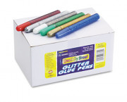 Glitter Glue Pens, Assorted, 10 cc Tube, 72/Pack
