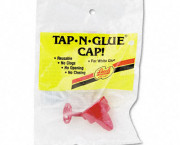 Tap 'N Glue Dispenser Cap with Spring-Loaded Stopper
