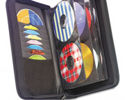 CD/DVD Wallet, Holds 72 Disks, Black