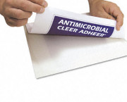 Antimicrobial Cleer Adheer Laminating Film, 2 mil, 9 x 12, 50/Box