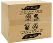 100% Recycled Mailing Storage Box, Letter/Legal, Brown, 12/Pack