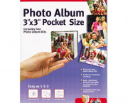 Pocket Size Photo Album, 3 x 3