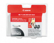0615B009 Ink Cartridge & Glossy Photo Paper Combo Pack, 50 Glossy 4 x 6 Sheets