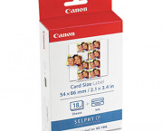 7740A001 Ink Cartridge/Label Set, 18 Sheets, 8 Labels/Sheet, 9/10 x 7/10