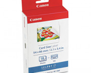 7741A001 Ink Cartridge/Label Set, 18 Sheets, 2 3/5 x 2