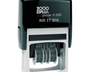 2000 PLUS Economy Dater, Self-Inking, Black