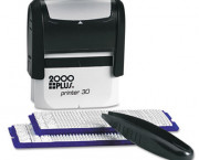 2000 PLUS Create-A-Stamp One-Color Address Kit, Custom Message, Black