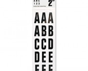 Letters, Numbers & Symbols, Adhesive, 2
