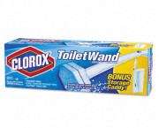 Toilet Wand Kit w/Caddy & 6 Refill Heads