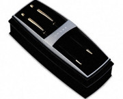 Classic Century Ballpoint Pen & Pencil Set, Black/23 Kt. Gold Accents