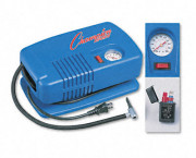 Electric Inflating Pump w/Gauge, Hose & Needle, 1/4 HP Compressor