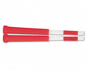 Segmented Plastic Jump Rope, 7-ft., Red/White