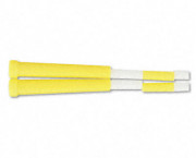 Segmented Plastic Jump Rope, 8-ft., Yellow/White