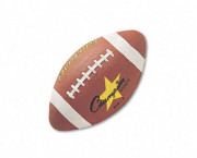 Rubber Sports Ball, For Football, Intermediate Size, Brown