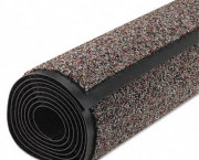 Classic Berber Wiper Mat, Nylon/Olefin, 36 x 120, Gray
