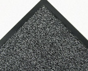 Cross-Over Indoor/Outdoor Wiper/Scraper Mat, Olefin/Poly, 48 x 72, Gray