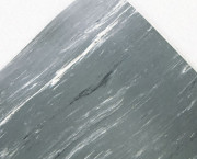 Cushion-Step Mat, Rubber, 36 x 72, Marbleized Gray