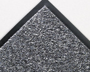 Cordless Stat-Zap Carpet Top Mat, Polypropylene, 36 x 60, Pewter