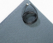 Antistatic Comfort-King Mat, Sponge, 24 x 36, Gray