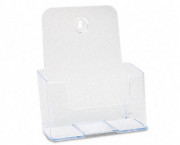 DocuHolder for Countertop or Wall Mount Use, 6-1/2w x 3-3/4d x 7-3/4h, Clear