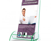Euro-Style DocuHolder, 4-1/2w x 3-3/4d x 8h, Clear