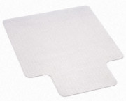 EconoMat Chair Mat for Low Pile Carpet, 36w x 48h, Clear