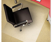 Polycarbonate Chair Mat, 36w x 48l, Clear