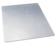 EconoMat Chair Mat for Low Pile Carpet, 46w x 60h, Clear